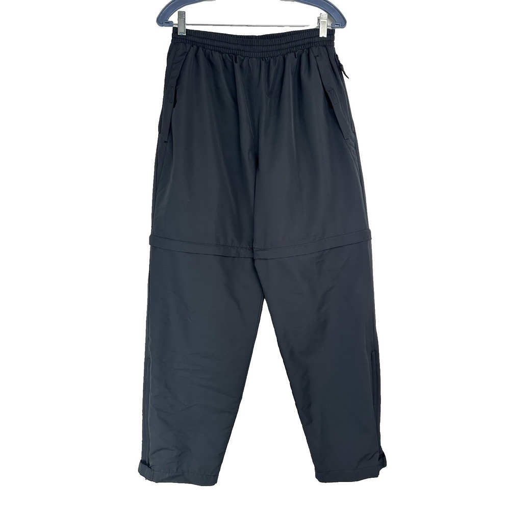Page & Tuttle Adult Zip Off‎ Pants Size Small Black Outdoors Hiking Convertible